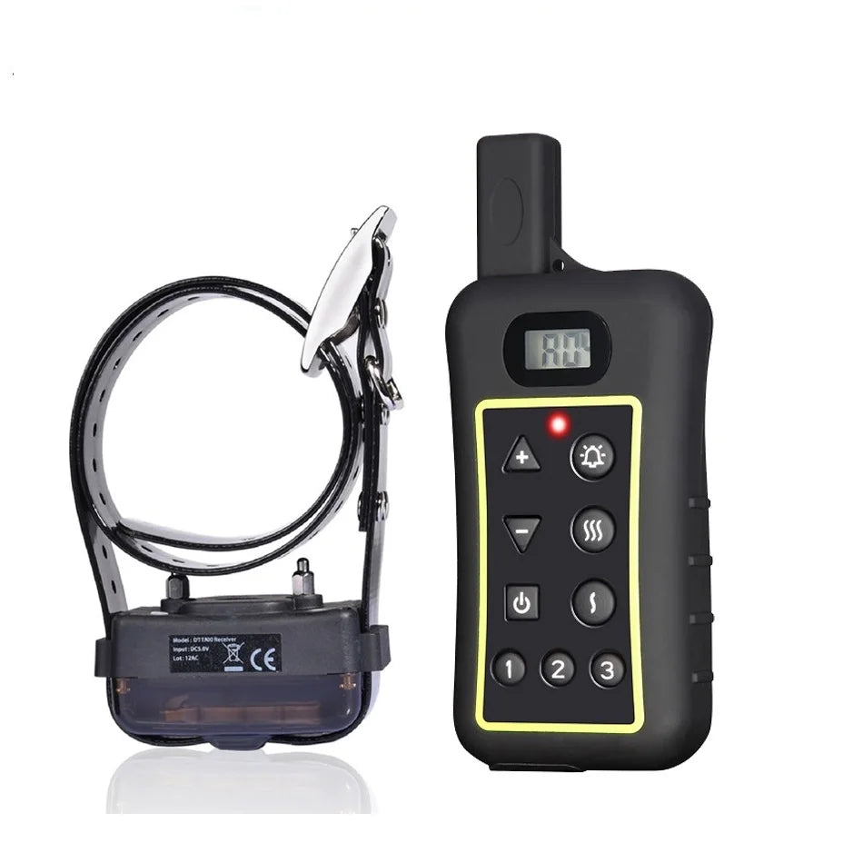 JANPET 1200m Remote Control Dog Collar Anti Bark Led Light