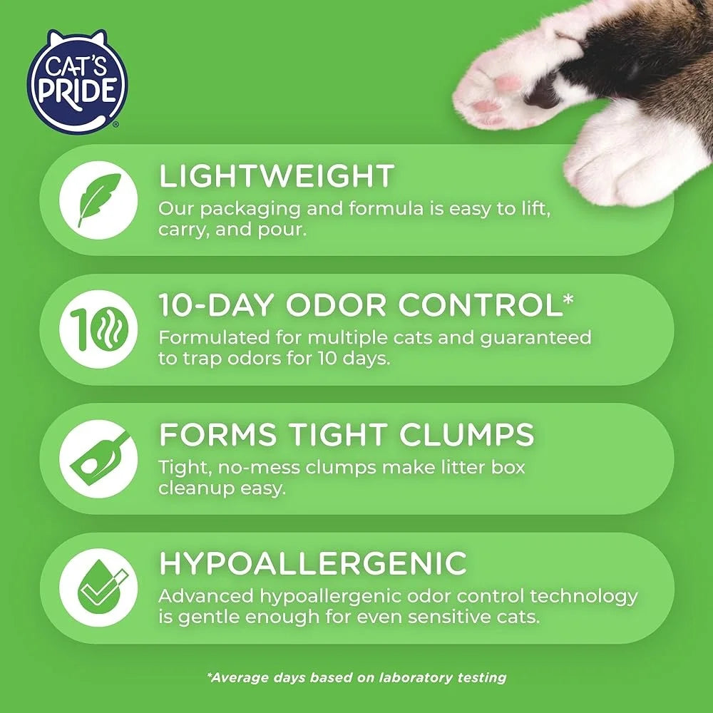 Premium Lightweight Hypoallergenic Cat Litter for Multi-Cats