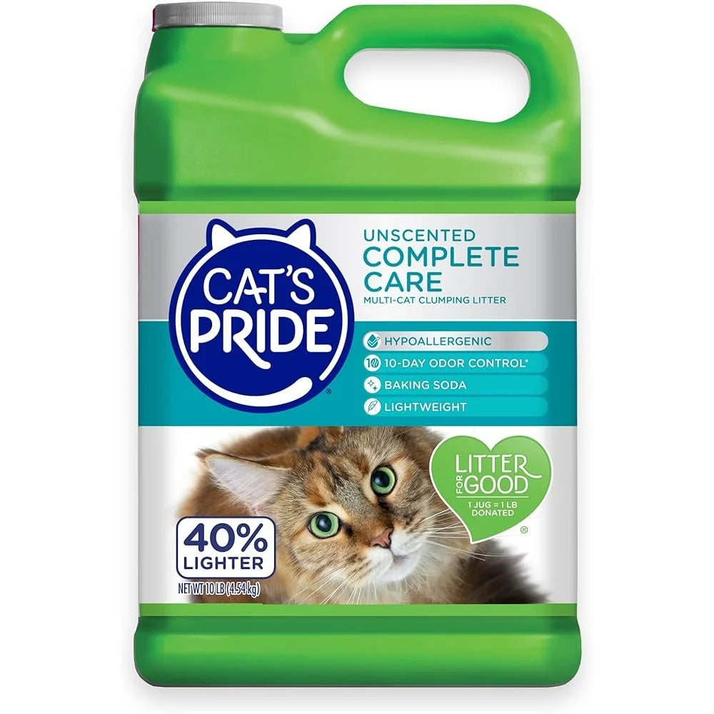 Premium Lightweight Hypoallergenic Cat Litter for Multi-Cats