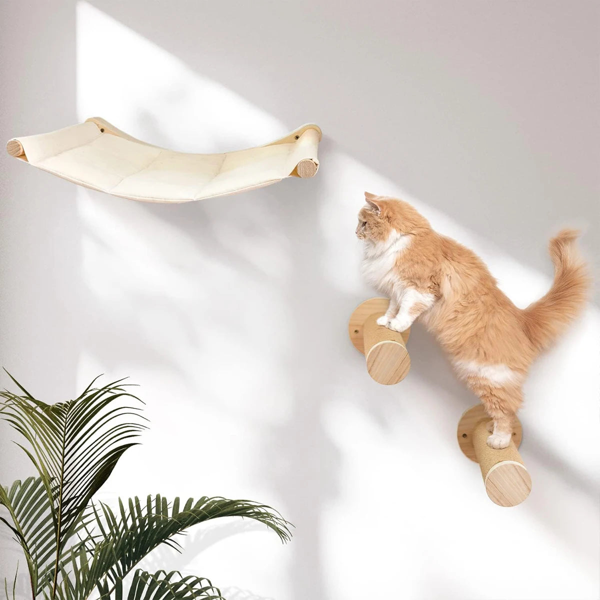 Cat Wall Mounted Hammock Bed For Large Cats And Kittens