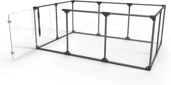 27" Tall Large Lucidium Pet Pen, White