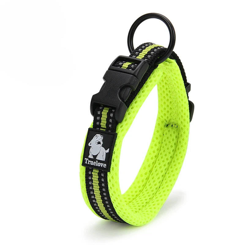 Winhyepet Comfortable Padded Dog Walking Collar in 11 Colors