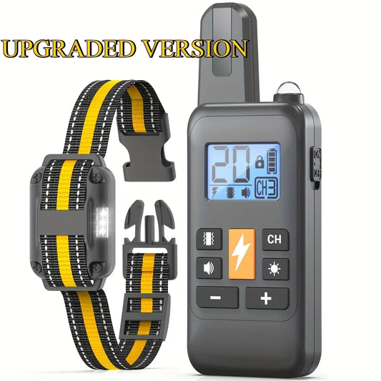Rechargeable Waterproof Dog Training Collar With Clicker
