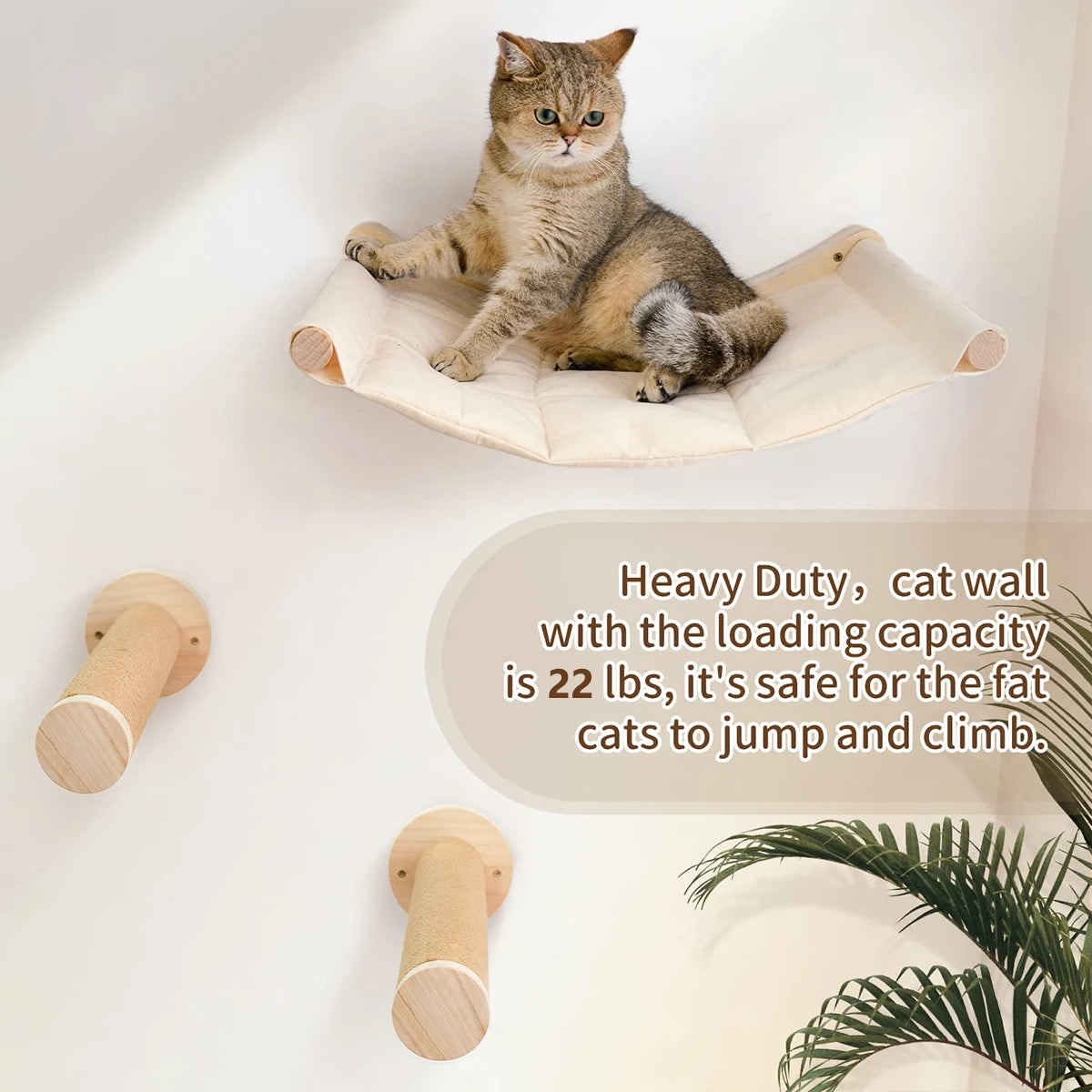 Cat Wall Mounted Hammock Bed For Large Cats And Kittens