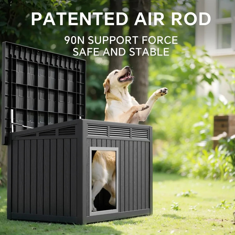 Weatherproof Dog House for Indoor and Outdoor Use Large Dogs