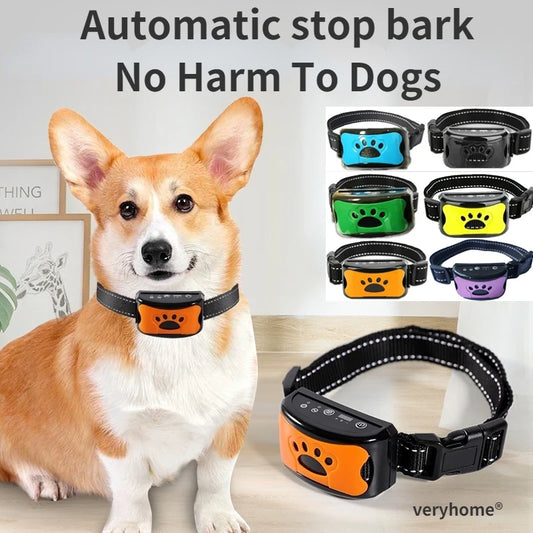 USB Ultrasonic Dog Bark Collar Training Anti Bark Device