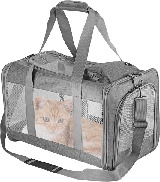 Airline Approved Soft Pet Carrier for Cats and Dogs Travel