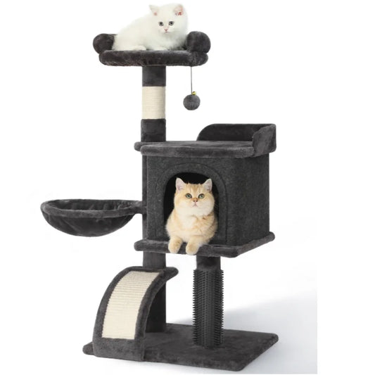 Hoopet 36.6 Inch Cat Tree Climbing Frame With Hammock