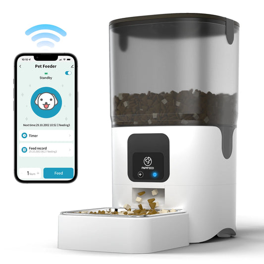 PAPIFEED Smart Automatic Cat Feeder with WiFi App Control