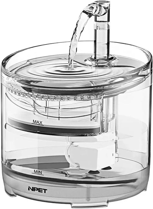 NPET Cat Water Fountain 1.5L Automatic Pet Drinking System