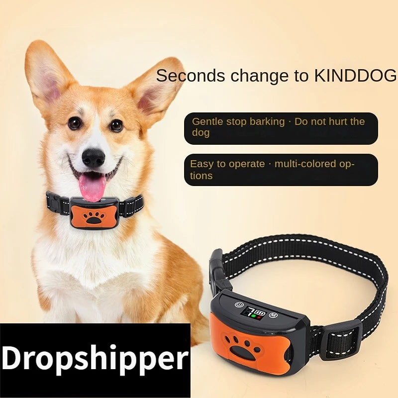 USB Ultrasonic Dog Bark Collar Training Anti Bark Device