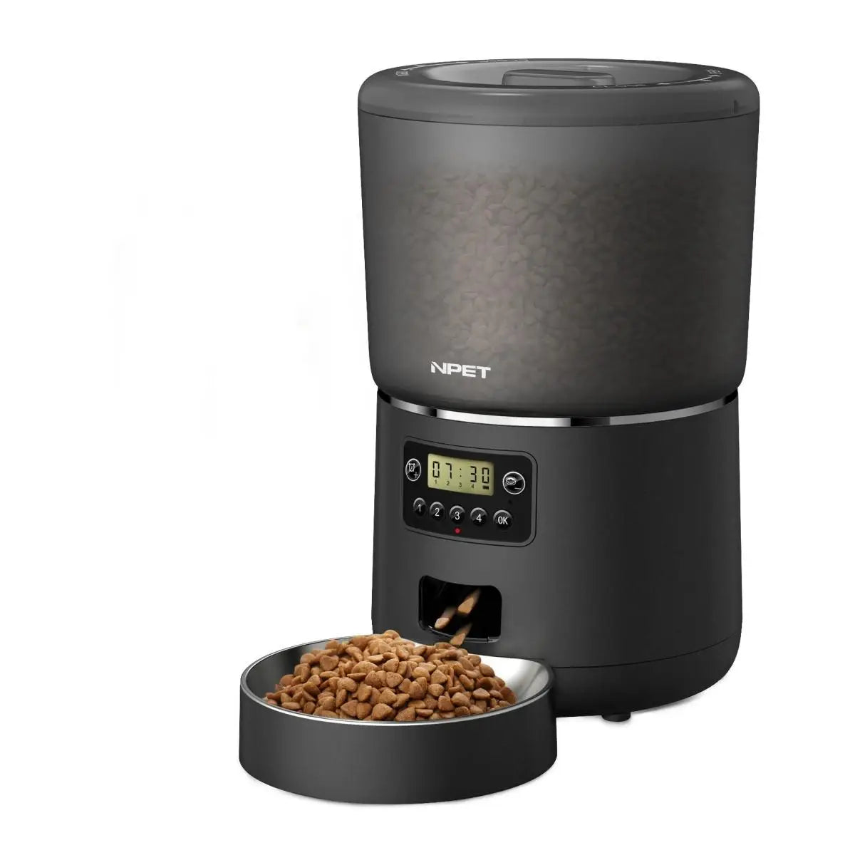 NPET 4L Automatic Smart Pet Feeder for Cats and Dogs