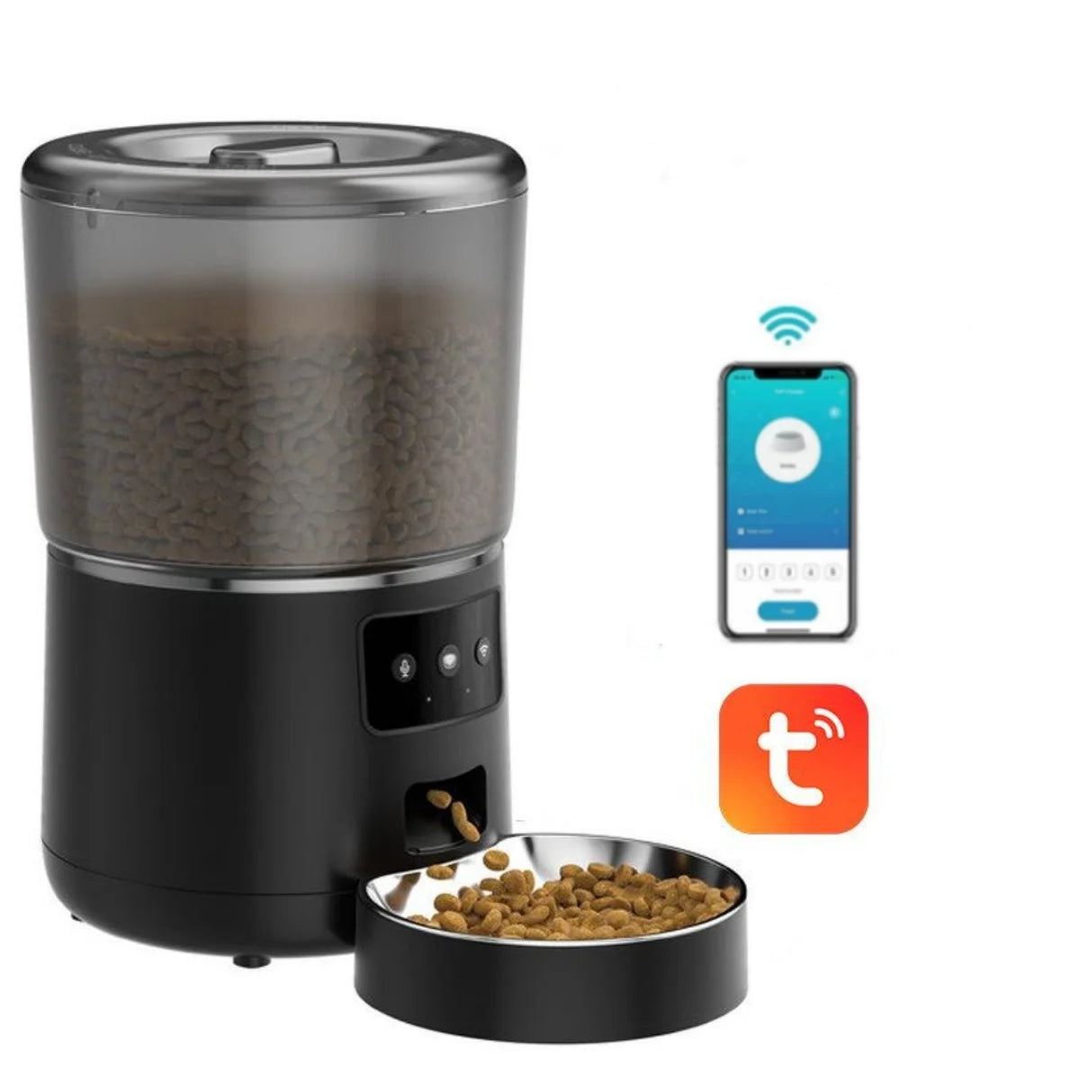 NPET 4L Automatic Smart Pet Feeder for Cats and Dogs