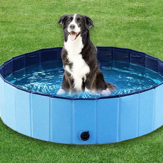 Foldable Portable Dog Pool For Large Dogs Bath Tub