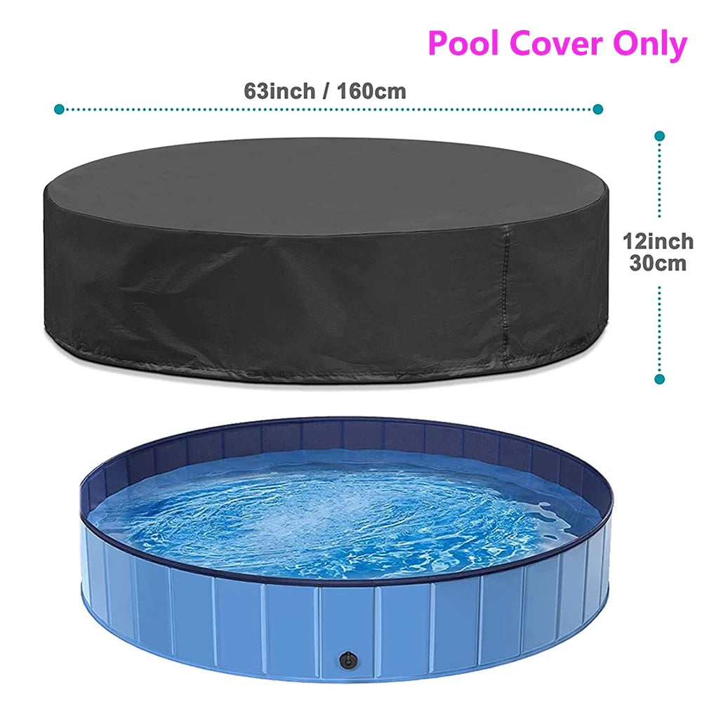 Foldable Portable Dog Pool For Large Dogs Bath Tub