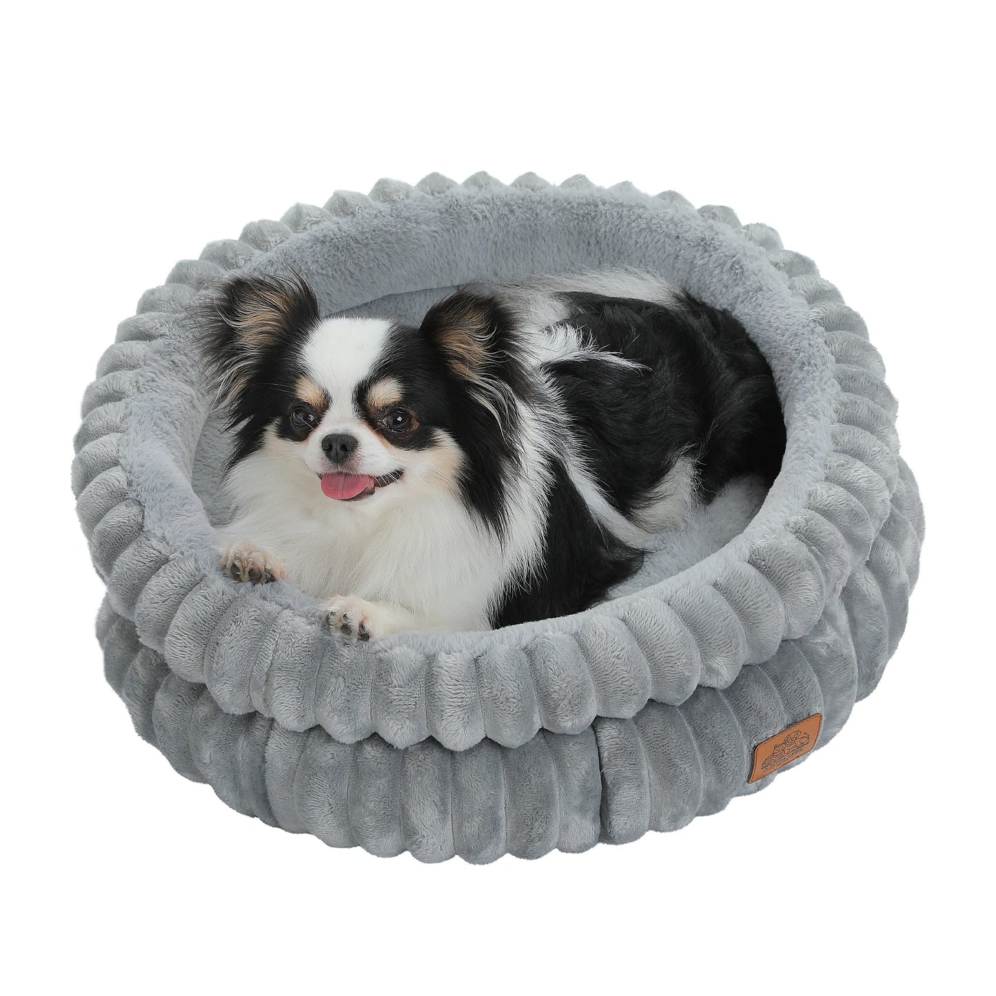 PAWZ Road Round Dog And Cat Bed For Medium Pets Washable Indoor All Seasons