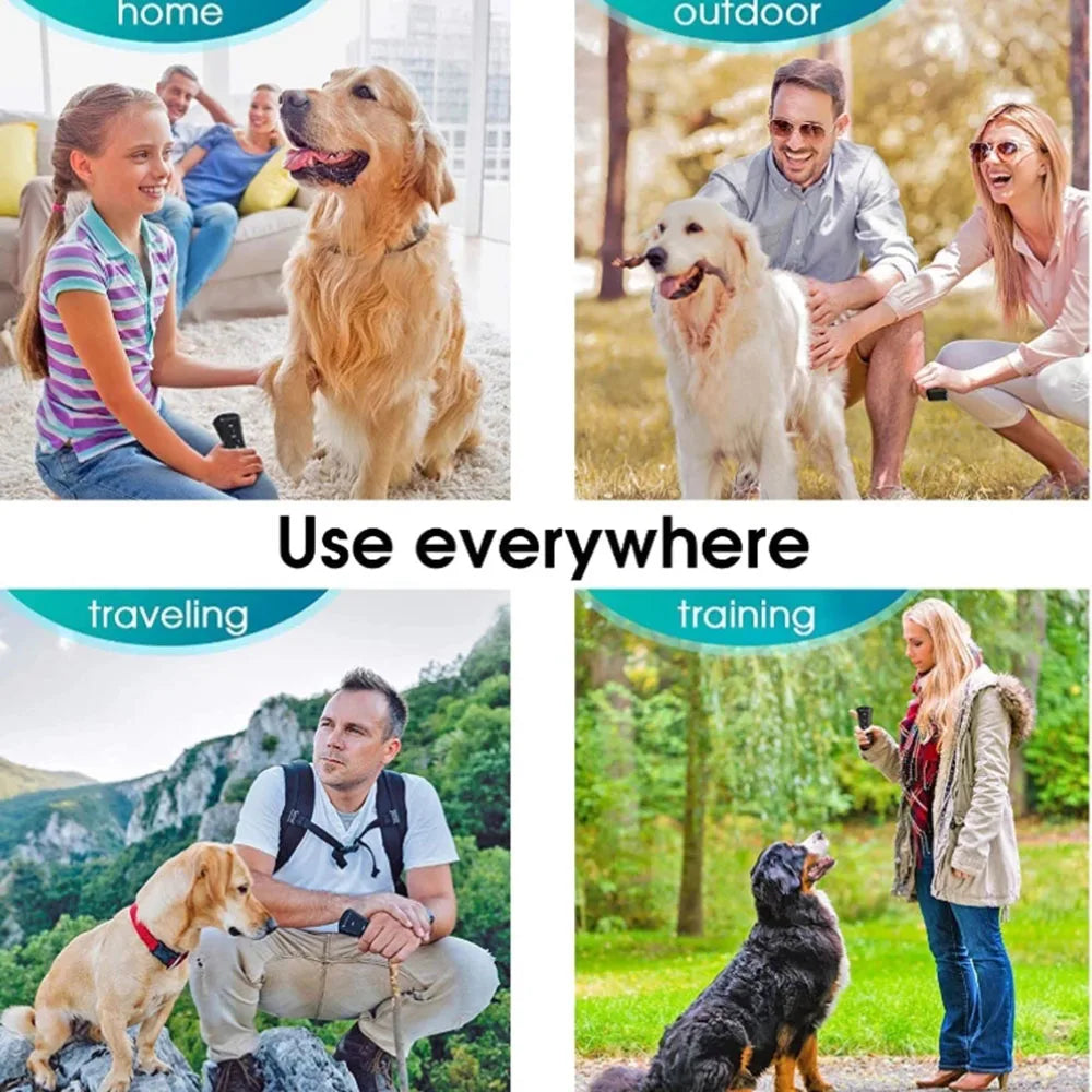 3 In 1 Dog Bark Deterrent Handheld Bark Control Device LED