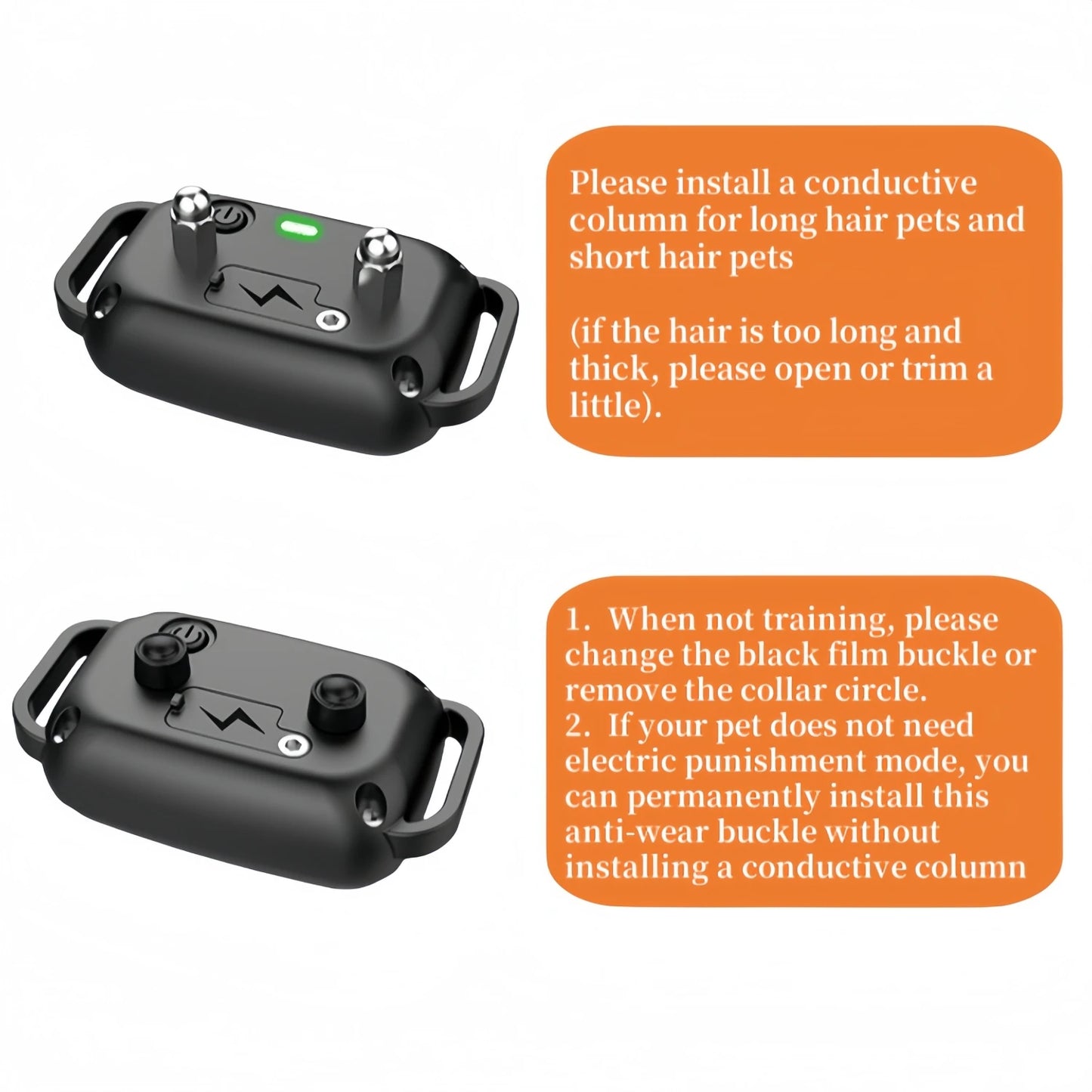 YHLC Automatic Anti Barking Dog Collar 3300ft Rechargeable