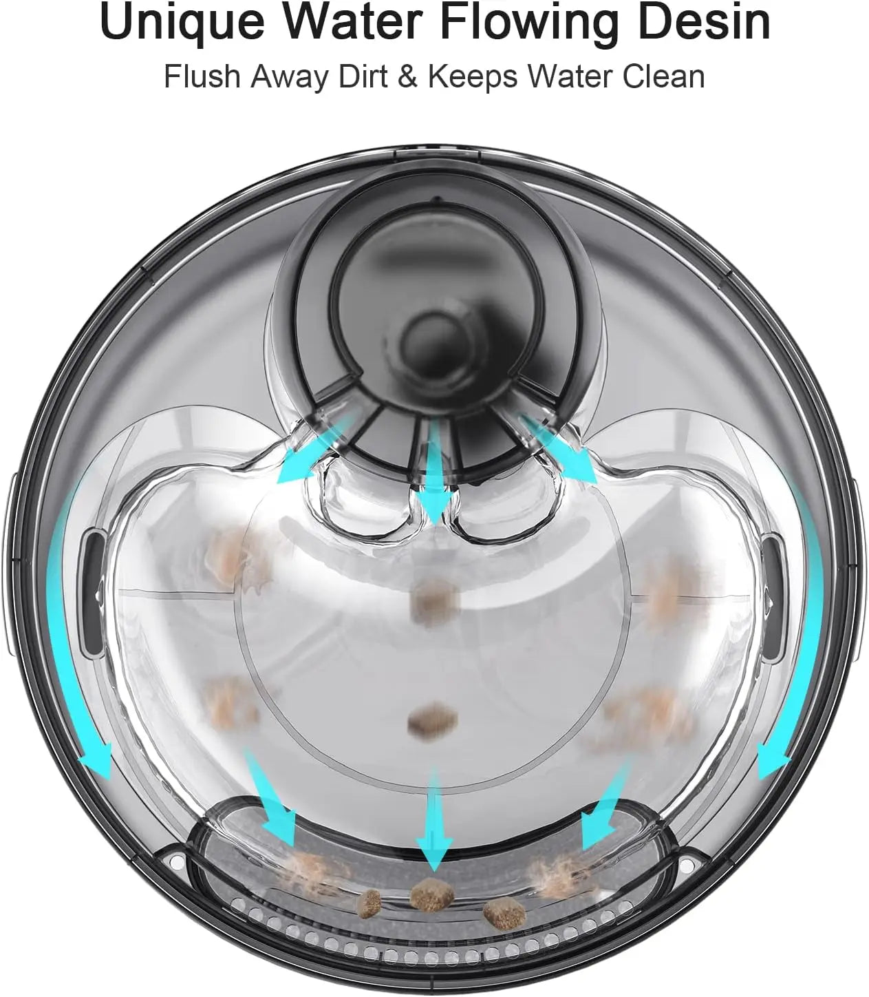 NPET DF10 Dog Water Fountain 170oz Large Automatic Dispenser