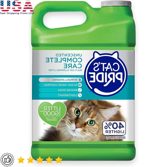 Premium Lightweight Hypoallergenic Cat Litter for Multi-Cats