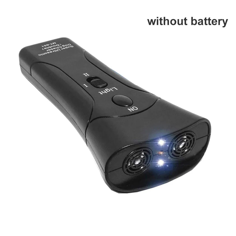 3 In 1 Dog Bark Deterrent Handheld Bark Control Device LED
