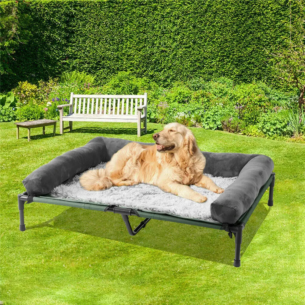 Indoor Outdoor Elevated Pet Bed for Dogs and Cats L XL 2XL