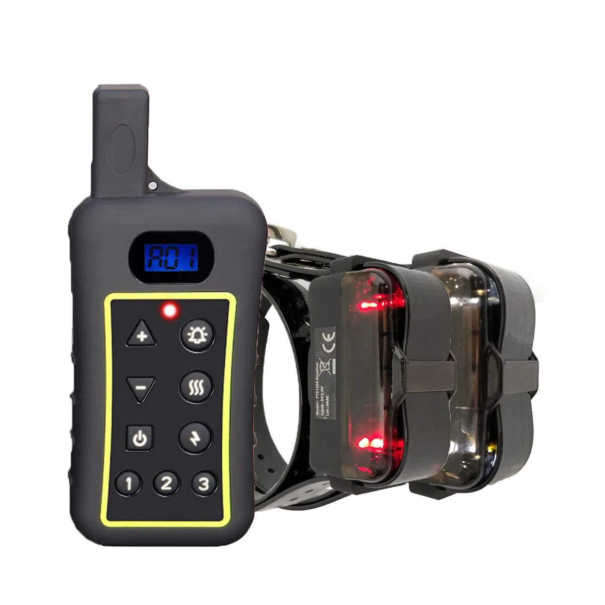 JANPET 1200m Remote Control Dog Collar Anti Bark Led Light