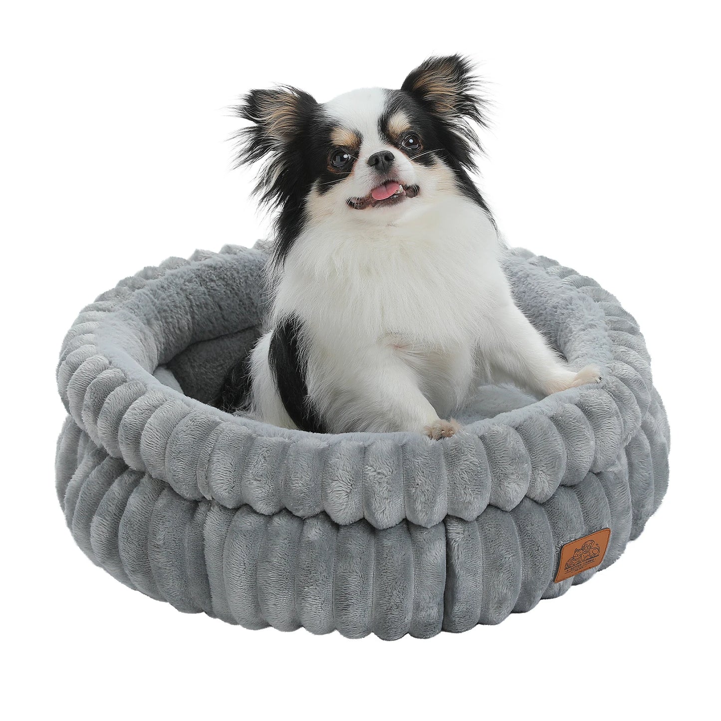 PAWZ Road Round Dog And Cat Bed For Medium Pets Washable Indoor All Seasons