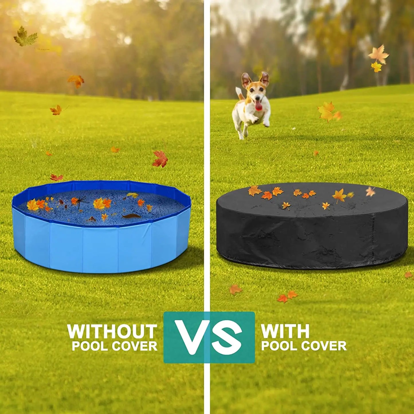 Foldable Portable Dog Pool For Large Dogs Bath Tub