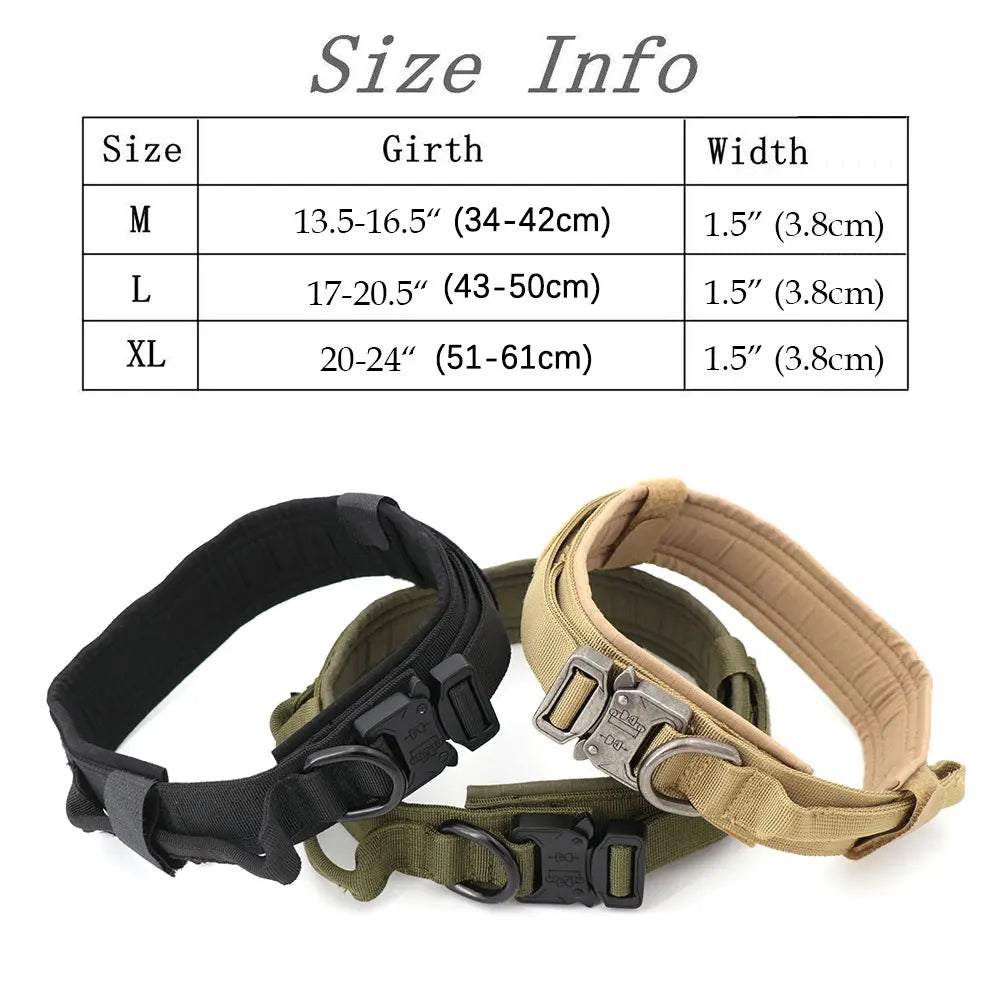 Military Tactical Dog Harness Vest With Leash Patches Set For Malinois