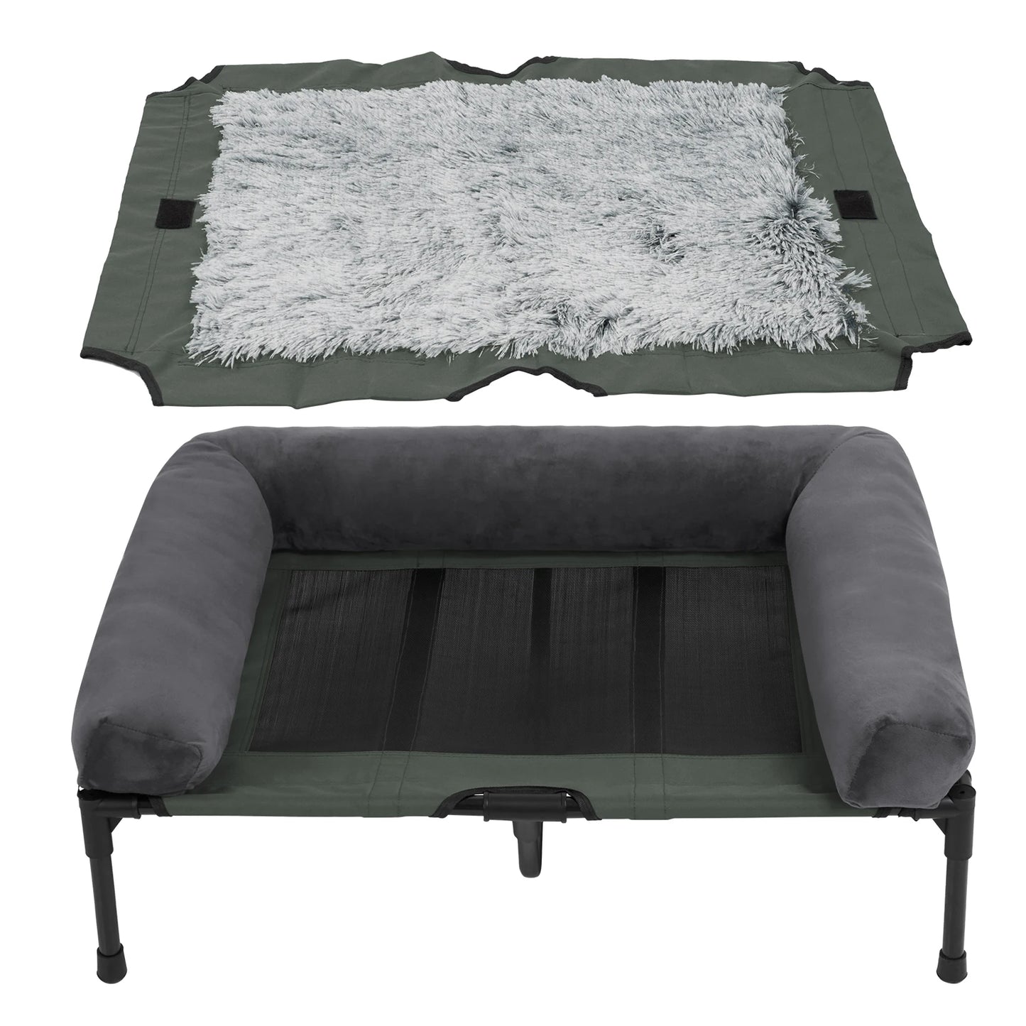 Indoor Outdoor Elevated Pet Bed for Dogs and Cats L XL 2XL